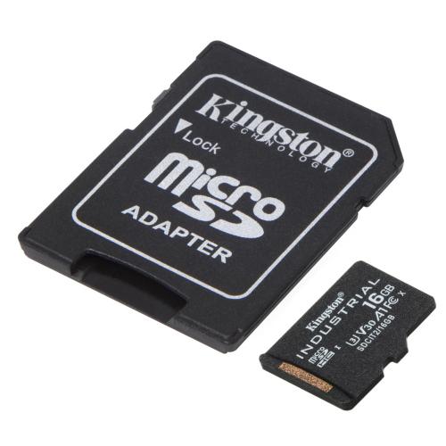 KINGSTON micro SD card SDHC 16GB Industrial + SD adaptér - AGEMcz
