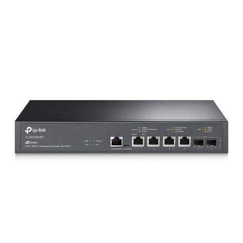 TP-LINK TL-SX3206HPP 6portový řízený switch JetStream 10GE L2+ se 4 PoE++ porty - Slevy AGEMcz