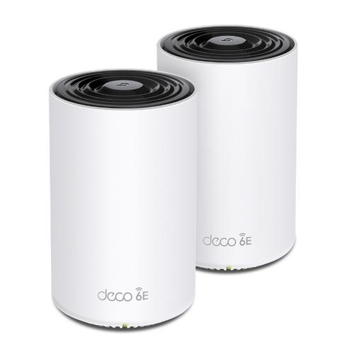 TP-LINK Deco XE75 Pro(2-pack) Třípásmový systém AXE5400 Mesh Wi-Fi 6E - AGEMcz