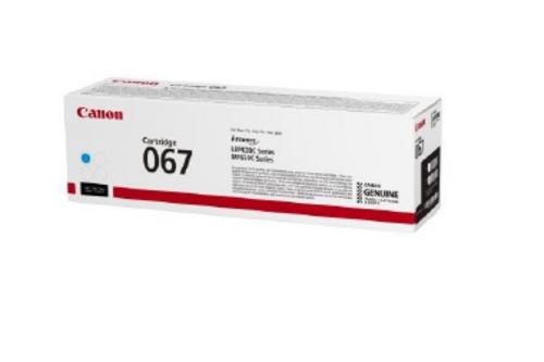 CANON CRG 067 originální toner cyan pro LBP631Cdw, LBP633Cdw, MF651Cw, MF655Cdw, a MF657Cdw. - AGEMcz