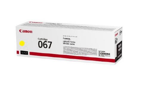 CANON CRG 067 originální toner yellow pro LBP631Cdw, LBP633Cdw, MF651Cw, MF655Cdw, a MF657Cdw. - AGEMcz