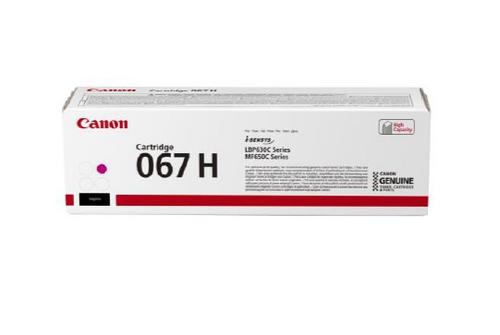 CANON CRG 067 H originální toner magenta pro LBP631Cdw, LBP633Cdw, MF651Cw, MF655Cdw, a MF657Cdw. - AGEMcz