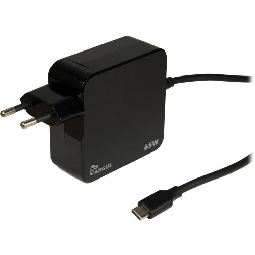 INTER-TECH napájecí adaptér PD-2065, Power Delivery 65W, USB-C - AGEMcz