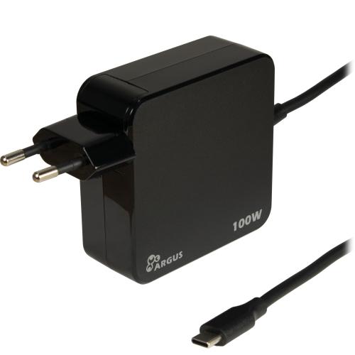 INTER-TECH napájecí adaptér PD-2100, Power Delivery 100W, USB-C - AGEMcz