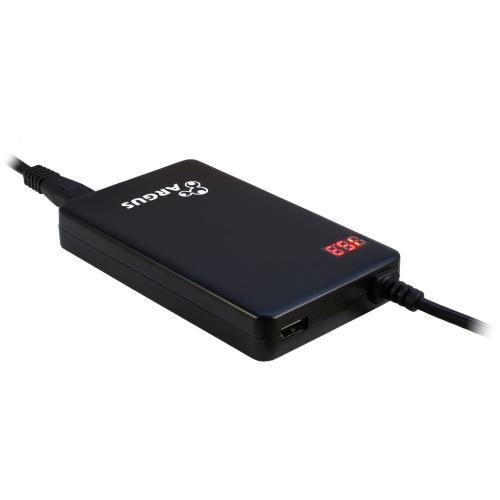 INTER-TECH ARGUS NB-90SA univerzální napájecí adaptér k notebooku, 90W, 8 konektorů - AGEMcz