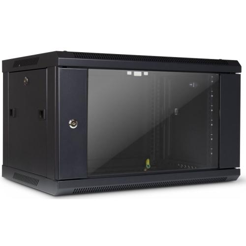 INTER-TECH IPC SMA-6406, 19" nástěnný rozvaděč, rack 6U - AGEMcz