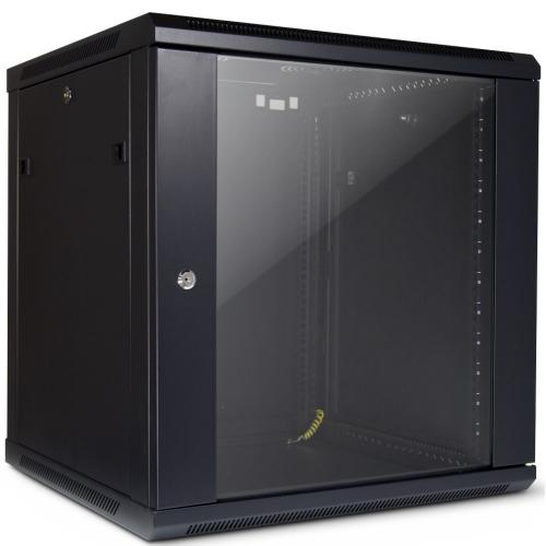 INTER-TECH IPC SMA-6612, 19" nástěnný rozvaděč, rack 12U - AGEMcz