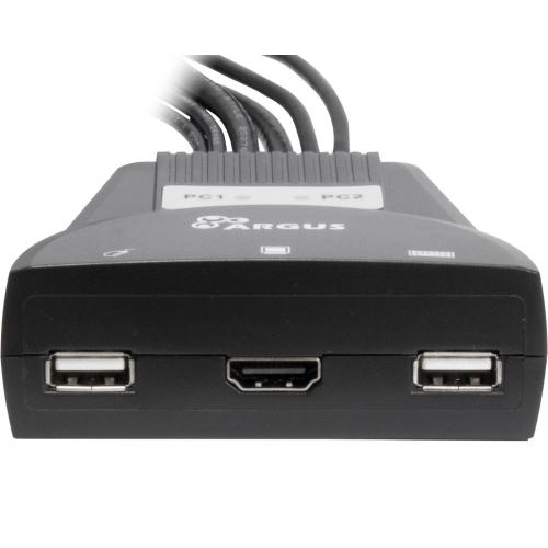 INTER-TECH KVM přepínač LS-21HA HDMI, 2portový - AGEMcz