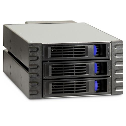 INTER-TECH rámeček ST-5253 pro 3x2,5/3,5" SATA/SAS do 5,25" pozice - AGEMcz