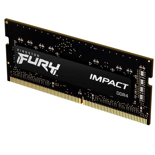 KINGSTON 16GB SO-DIMM DDR4 2666MHz CL15 Fury Impact (8Gbit hustota) - AGEMcz