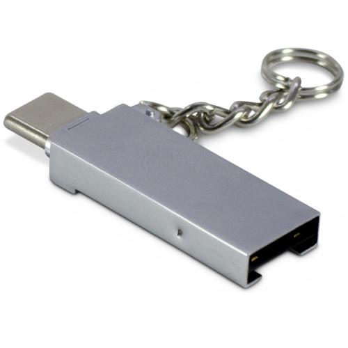 INTER-TECH čtečka paměťových karet USB-C/USB-A - AGEMcz