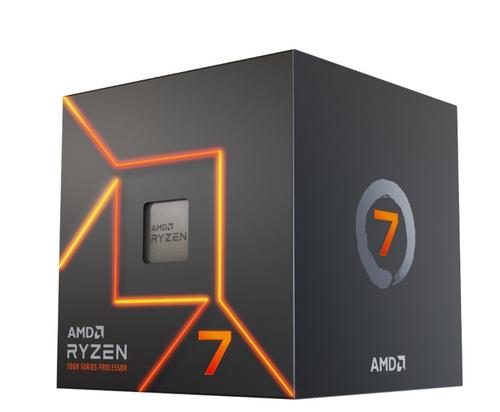 AMD cpu Ryzen 7 7700 AM5 Box (s chladičem, 3.8GHz / 5.3GHz, 8+32MB cache, 65W, 8x jádro, 16x vlákno, grafika) - AGEMcz