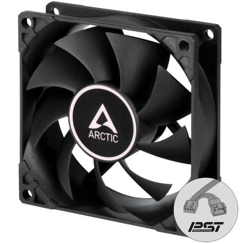 ARCTIC F8 PWM PST Black - AGEMcz