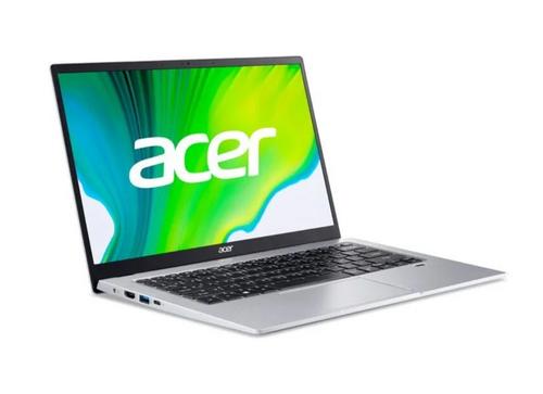ACER Swift 1 (SF114-34-P6ZJ) 14in FHD Pentium N6000/4GB/128GB SSD/Int/W10S stříbrný (klávenice CZ + SK) - AGEMcz