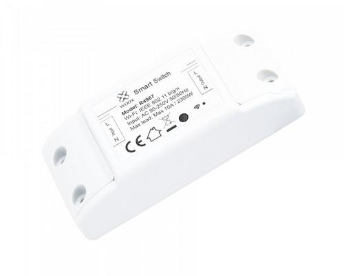 WOOX R4967 smart integrovaný spínač, WiFi switch 10A, Tuya - AGEMcz