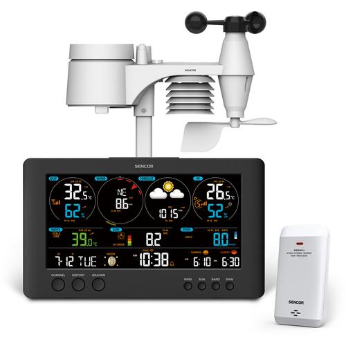SWS 12500 WiFi PRO. SENCOR meteostanice - AGEMcz
