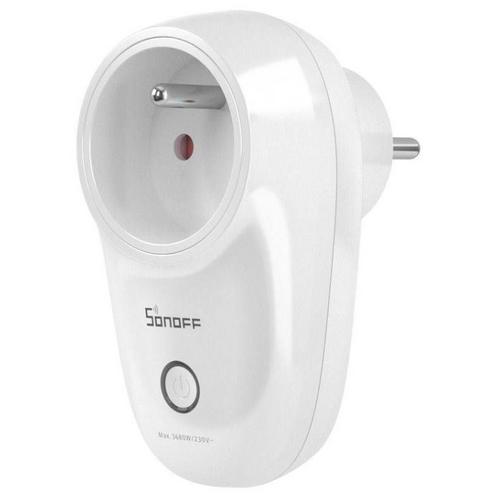 SONOFF S26R2 WiFi smart plug, chytrá zásuvka FR (s kolíkem), kompatibilní s eWeLink