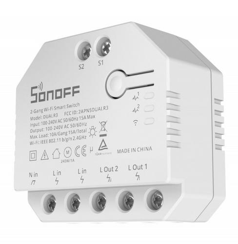SONOFF (DUAL R3) Smart Switch, smart integrovaný spínač, WiFi switch. eWeLink - AGEMcz