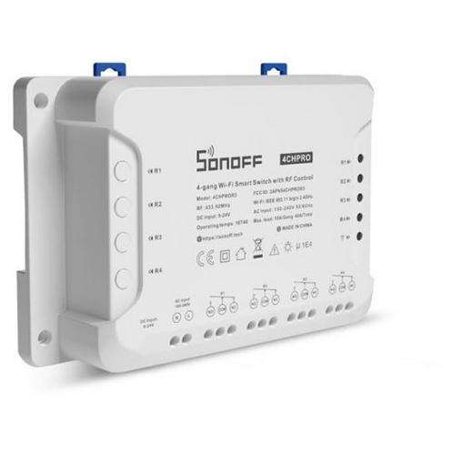 SONOFF (4CH R3) Smart Switch, 4 kanály, smart integrovaný spínač, WiFi switch. eWeLink - AGEMcz