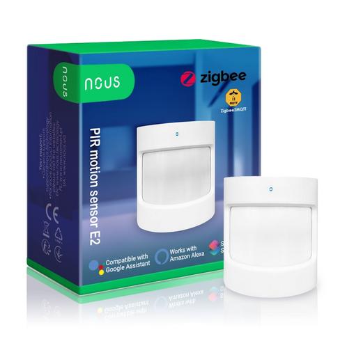 NOUS E2, Smart PIR Sensor ZigBee, Smart senzor pohybu, kompatibilní s Tuya - AGEMcz