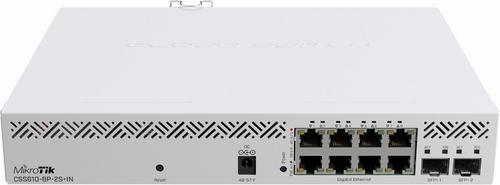 MIKROTIK Cloud Smart Switch, CSS610-8P-2S+IN - AGEMcz