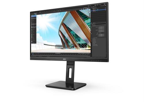 AOC LCD 27" AOC Q27P2Q , IPS QHD 2560x1440@75Hz, 4ms, 100mil:1, VGA,HDMI, DP, 4xUSB, pivot, repro - AGEMcz