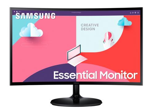 SAMSUNG LCD 27" monitor S360C model LS27C360EAUXEN prohnutý FHD 1920x1080 VA 75Hz - AGEMcz