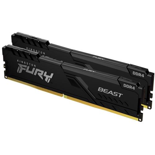 KINGSTON 16GB=2x8GB DDR4 3200MHz Fury Beast CL16 Black