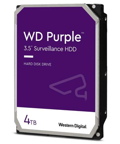 WDC WD43PURZ hdd 4TB SATA3-6Gbps 5400rpm 256MB CMR (řada PURPLE - Slevy AGEMcz