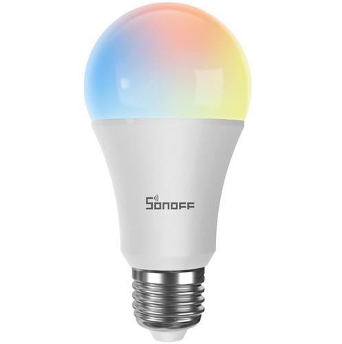 SONOFF B05-BL-A60, smart žárovka E27 230V, WiFi, baňka, 806lm, RGB, teplá/studená