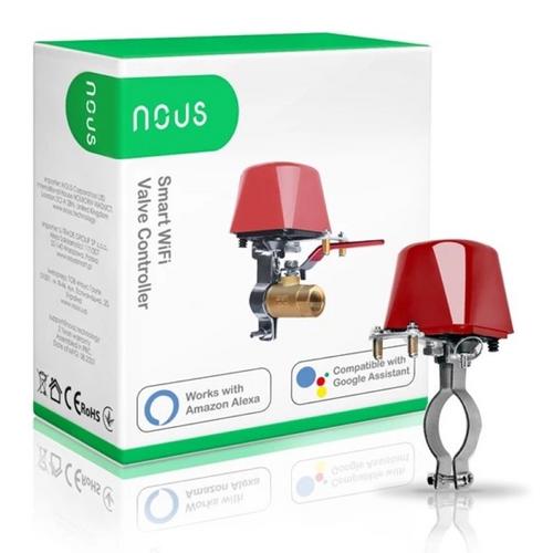 NOUS L3 WiFi Smart Valve Controller, chytrý ovladač ventilu, kompatibilní s Tuya