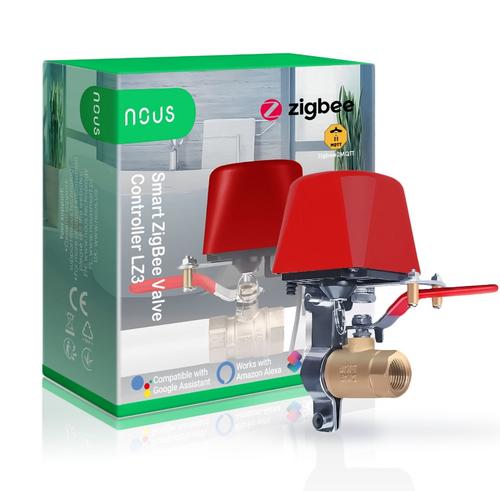 NOUS LZ3 ZigBee Smart Valve Controller, chytrý ovladač ventilu, kompatibilní s Tuya - AGEMcz