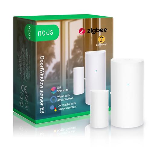 NOUS E3 ZigBee Smart Door and Window Sensor, Senzor na okna a dveře, Tuya - AGEMcz