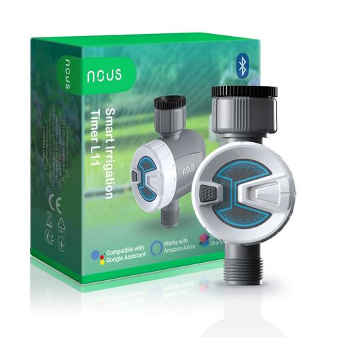 NOUS L11, Bluetooth Smart Garden Water Timer, Smart ovládání zavlažování, kompatibilní s Tuya - AGEMcz