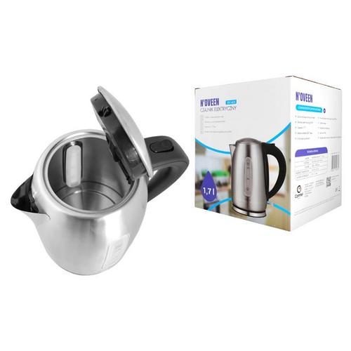 NOVEEN EK1405 INOX, Rychlovarná konvice 1,7l , stříbrná - AGEMcz