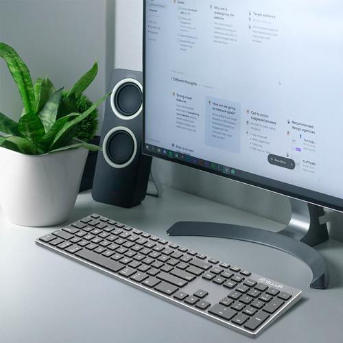 TELLUR klávesnice SLIM, bezdrátová Wireless, EN - AGEMcz