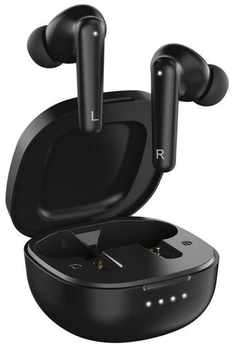 GENIUS sluchátka s mikrofonem HS-M910BT bezdrátový, do uší, mikrofon, výdrž 4 hodiny,, Bluetooth, USB-C, černý - AGEMcz