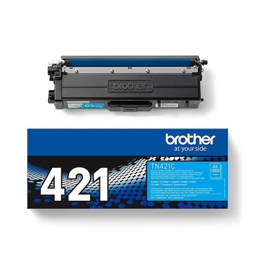 BROTHER TN-421C originální toner cyan - 1.8K - AGEMcz