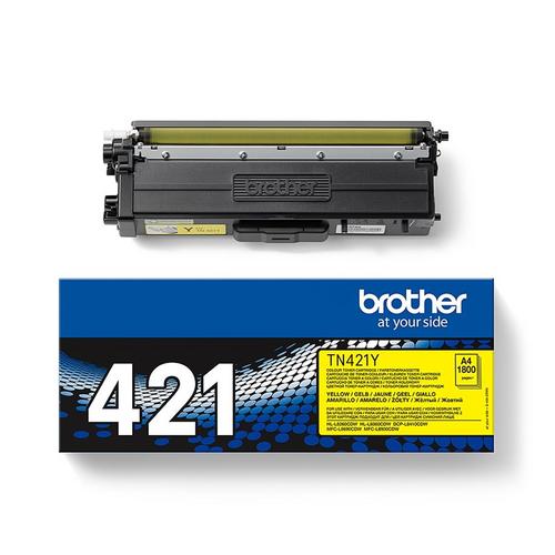 BROTHER TN-421Y originální toner yellow - 1.8K - AGEMcz