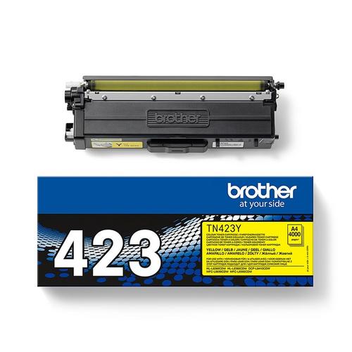 BROTHER TN-423Y originální toner yellow - 4K - AGEMcz