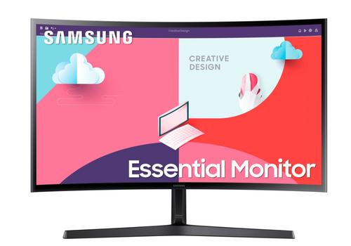 SAMSUNG LCD 27" monitor S366C model LS27C366EAUXEN prohnutý FHD 1920x1080 VA 75Hz - AGEMcz