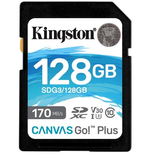 KINGSTON SD card SDXC 128GB Canvas Go! Plus - AGEMcz
