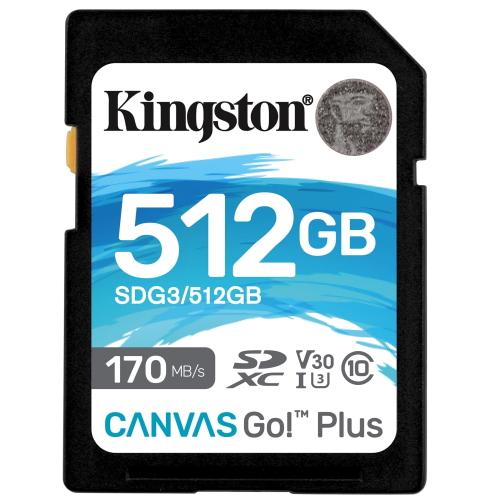 KINGSTON SD card SDXC 512GB Canvas Go! Plus - AGEMcz