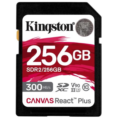 KINGSTON SD card SDXC 256GB Canvas React Plus - AGEMcz