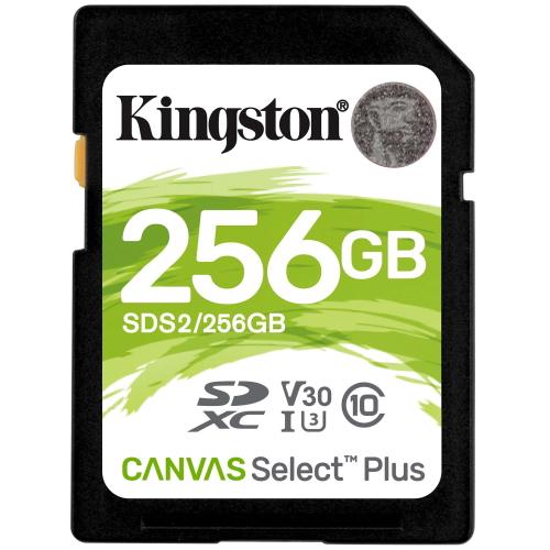 KINGSTON SD card SDXC 256GB Canvas Select Plus - AGEMcz
