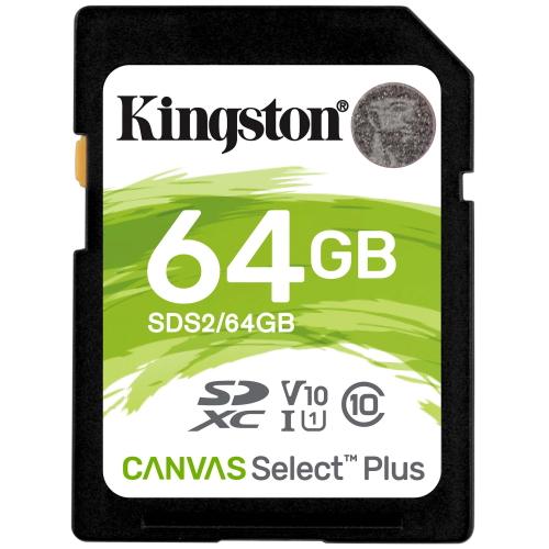 KINGSTON SD card SDXC 64GB Canvas Select Plus