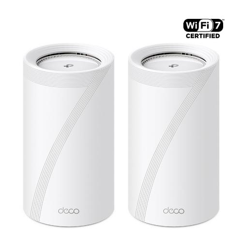 TP-LINK Deco BE85(2-pack) BE19000 Tri-Band Whole Home Mesh WiFi 7 System - AGEMcz