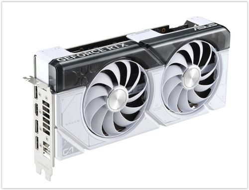 ASUS vga DUAL-RTX4070S-12G-WHITE (Dual GeForce RTX 4070 Super White Edition 12GB GDDR6X )