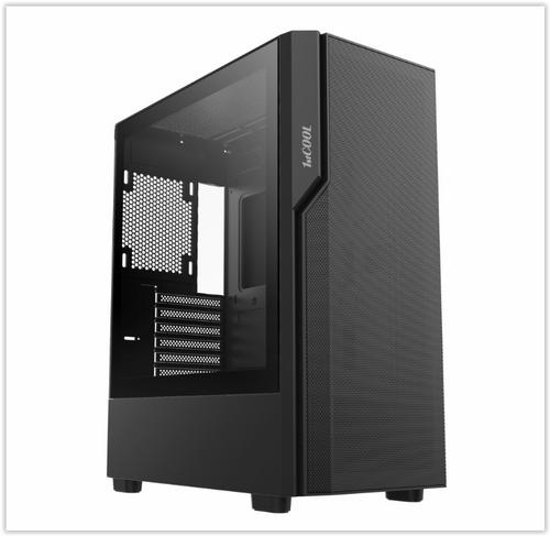 1stCOOL Middle Tower GAMER 5, ATX black černý, bez zdroje, fulltower ATX (USB3+ Audio) - AGEMcz