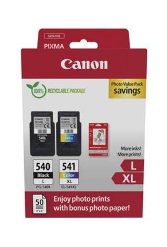 CANON PG-540L/CL-541XL sada originálních náplní - AGEMcz